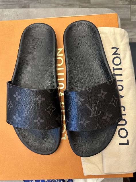 louis vuitton waterfront mule slides